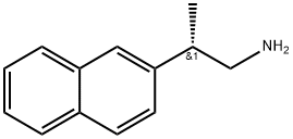 (S)-2-(萘-2-基)丙-1-胺,158044-98-5,结构式