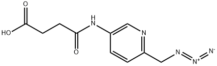 picolyl-azide-Acid 化学構造式