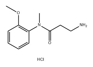 3-amino-N-(2-methoxyphenyl)-N-methylpropanami
de hydrochloride|