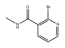 2-Bromo-N-methylnicotinamide Structure