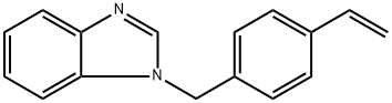 1-[(4-乙烯基苯基)甲基]-1H-苯并咪唑,1584668-83-6,结构式
