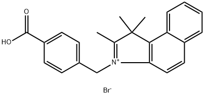 1H-Benz[e]indolium, 3-[(4-carboxyphenyl)methyl]-1,1,2-trimethyl-, bromide (1:1)|IR825-A