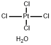 Platinum chloride (PtCl4), tetrahydrate, (SP-4-1)- (9CI) 化学構造式