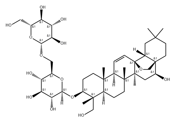 clinoposaponin X Struktur