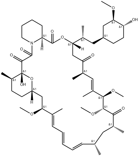 28-O-METHYL-RAPAMYCIN 结构式