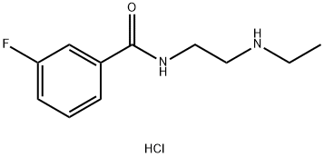 N-(2-(ethylamino)ethyl)-3-fluorobenzamide hydrochloride Structure