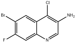 1593726-71-6 6-溴-4-氯-7-氟喹啉-3-胺