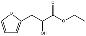 2-Furanpropanoic acid, α-hydroxy-, ethyl ester,159415-47-1,结构式