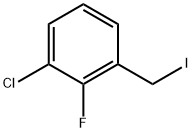 1-Chloro-2-fluoro-3-(iodomethyl)benzene Structure