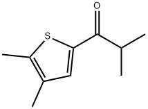 1-(4,5-Dimethyl-2-thienyl)-2-methyl-1-propanone 结构式