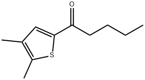 1-(4,5-Dimethyl-2-thienyl)-1-pentanone Structure