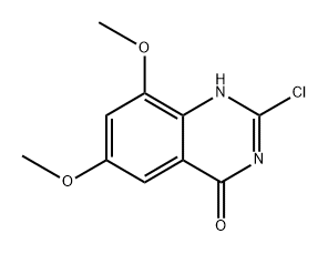 2-Chloro-6,8-dimethoxyquinazolin-4(3H)-one Struktur