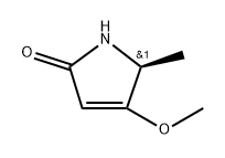(S)-4-甲氧基-5-甲基-1H-吡咯-2(5H)-酮,159614-42-3,结构式