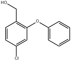 (4-chloro-2-phenoxyphenyl)methanol Structure
