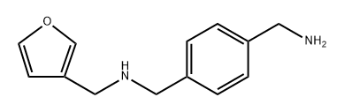 N1-(3-Furanylmethyl)-1,4-benzenedimethanamine,1598063-41-2,结构式