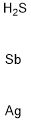 Antimony silver sulfide (SbAg3S3) Structure