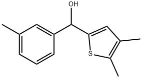 4,5-Dimethyl-α-(3-methylphenyl)-2-thiophenemethanol|