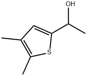 α,4,5-Trimethyl-2-thiophenemethanol 化学構造式