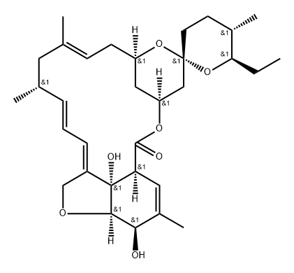 Milbemycin B, 5-O-demethyl-28-deoxy-6,28-epoxy-25-ethyl-, (2S,6R,25R)- (9CI)