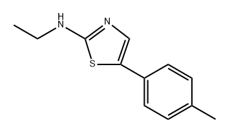 N-ethyl-5-(p-tolyl)thiazol-2-amine Structure