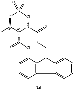 Fmoc-Thr(SO3Na)-OH Struktur