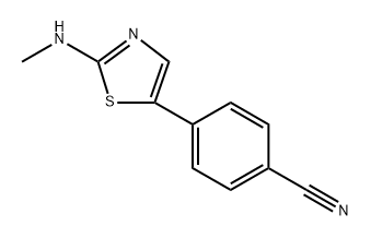 1601177-90-5 4-(2-(methylamino)thiazol-5-yl)benzonitrile