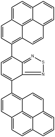 4,7-di(pyren-1-yl)benzo[c][1,2,5]thiadiazole,1601496-73-4,结构式