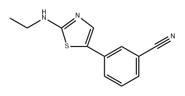 1601800-06-9 3-(2-(Ethylamino)thiazol-5-yl)benzonitrile