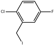 1-Chloro-4-fluoro-2-(iodomethyl)benzene Structure