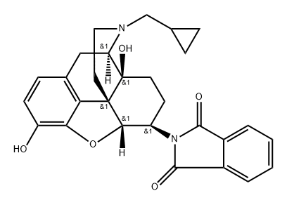 1H-Isoindole-1,3(2H)-dione, 2-[(5α,6β)-17-(cyclopropylmethyl)-4,5-epoxy-3,14-dihydroxymorphinan-6-yl]-|化合物 T28129