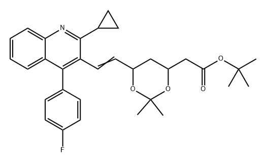 Pitavastatin Impurity 16 化学構造式