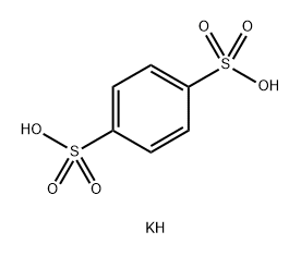 1,4-Benzenedisulfonic acid, potassium salt (1:2) 化学構造式