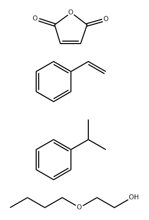 폴리(스티렌-코-말레산),부분2-부톡시에틸에스테르,큐멘말단