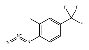1-azido-2-iodo-4-(trifluoromethyl)benzene Structure