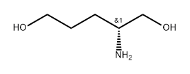 (R)-2-氨基-1,5-戊二醇, 1609163-12-3, 结构式