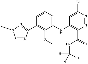 BMS-986165 Related Compound 6 化学構造式