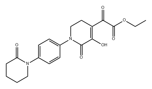 Apixaban impurity E 化学構造式