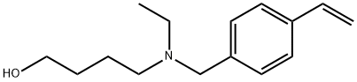 4-[[(4-Ethenylphenyl)methyl]ethylamino]-1-butanol|4-[[(4-乙烯基苯基)甲基]乙基氨基]-1-丁醇