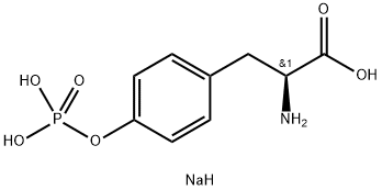 Phospho-L-TyrosineDisodiumSalt 化学構造式