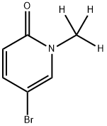 5-Bromo-1-(methyl-d3)-pyridin-2-one,1611464-91-5,结构式