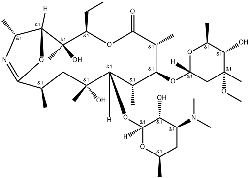 ErythroMycin A 9,11-IMino Ether