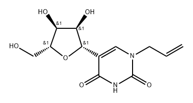 N1-Allylpseudouridine Struktur
