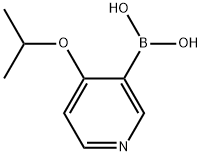B-[4-(1-Methylethoxy)-3-pyridinyl]boronic acid Structure