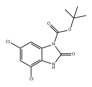 161468-50-4 tert-butyl 
4,6-dichloro-2-oxo-2,3-dihydro-1H-1,3-benzodiazol
e-1-carboxylate