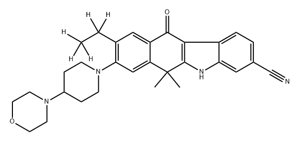 Alectinib D5 Structure