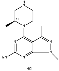 1616415-41-8 (S)-1,3-Dimethyl-4-(2-methylpiperazin-1-yl)-1H-pyrazolo[3,4-d]pyrimidin-6-amine hydrochloride