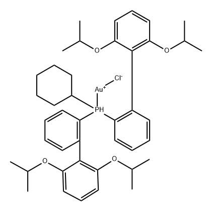 双PHEPHOS XD 氯化金(I), 1616612-78-2, 结构式