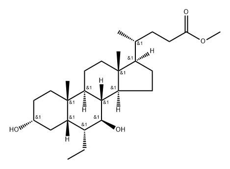 Obeticholic Acid Impurity 20 结构式