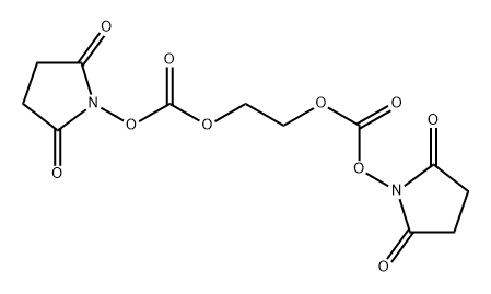 Carbonic acid, C,C'-1,2-ethanediyl C,C'-bis(2,5-dioxo-1-pyrrolidinyl) ester,1621065-47-1,结构式
