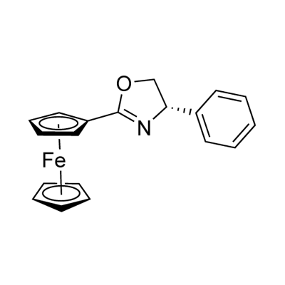 [(4S)-4,5-dihydro-4-phenyl-2-oxazolyl]-Ferrocene Structure